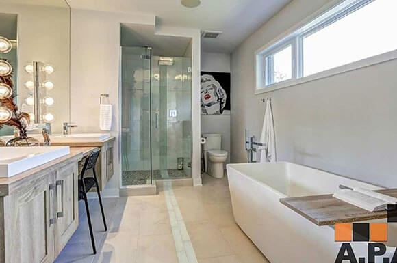 Salle de bain maison neuve Montérégie
